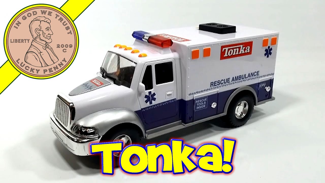 tonka ambulance truck