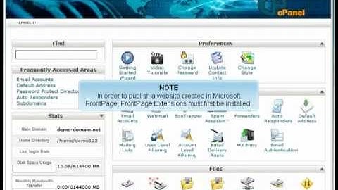 Tutorials -  How to Install FrontPage extensions