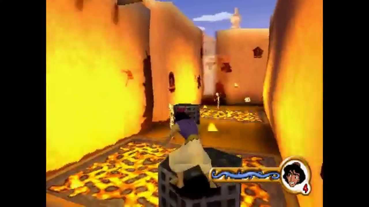 Disney's Aladdin in Nasira's Revenge ... (PS1) Gameplay - YouTube