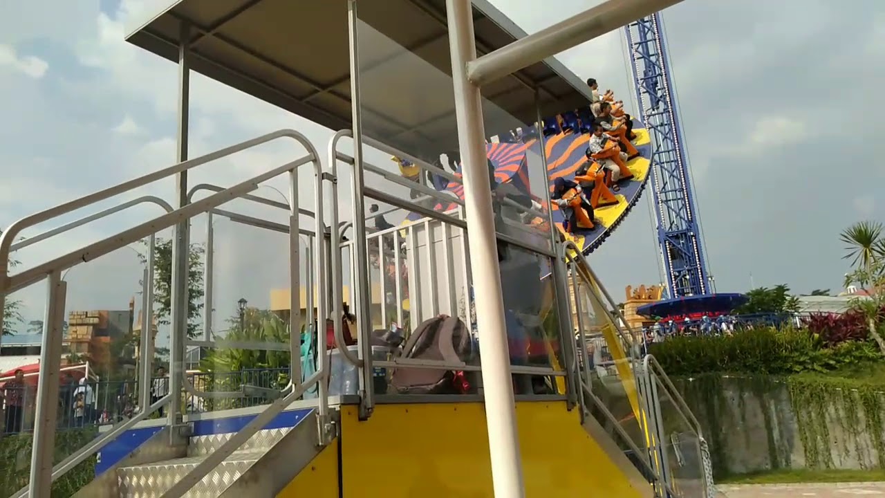Keseruan wahana di Saloka semarang jateng part.2 - YouTube