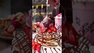 chocolate cream panCake ff ytshorts viral chocolate cake yaadein shorts