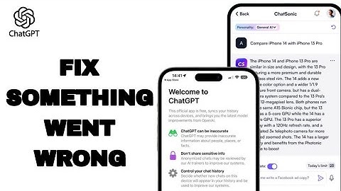How To Fix And Solve Something Went Wrong On ChatGPT App | Easy Fix
