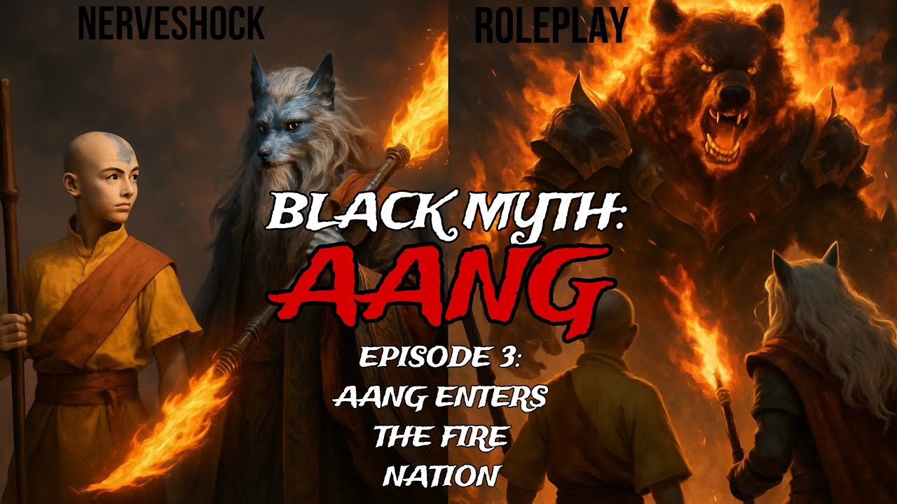 AANG OBTAINS THE FIRE STAFF | FIRE NATION | BLACK MYTH WUKONG