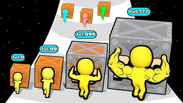 Push Harder Level Up Number Game - Max Level ASMR Gameplay #asmrsatisfying #satisfyingasmr