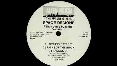 Alien Reign 003 - Space Demons - "They Come By  Night" - A3 - Saddus Do