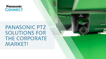 Find out how Panasonic PTZ solutions can support your corporate structures and communciation needs!