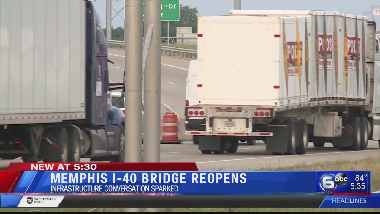 Memphis I-40 Bridge reopens