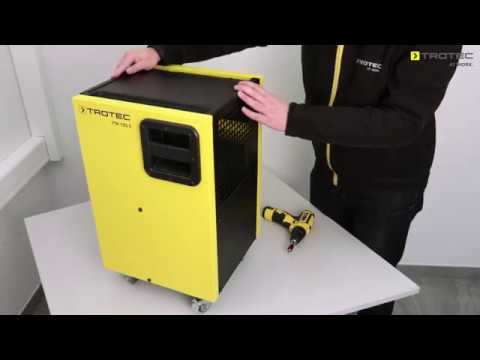 Обзор осушителя воздуха Trotec TTK 125 S