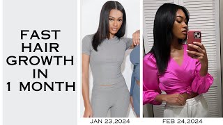 EXTREME Hair Growth in 1 Month | How to Grow Your Hair Fast | Grow Natural Hair FAST