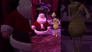 #christmas #funny #fight #santaclaus #slap #grinch #pink #colorful #navidad #merrychristmas #natal