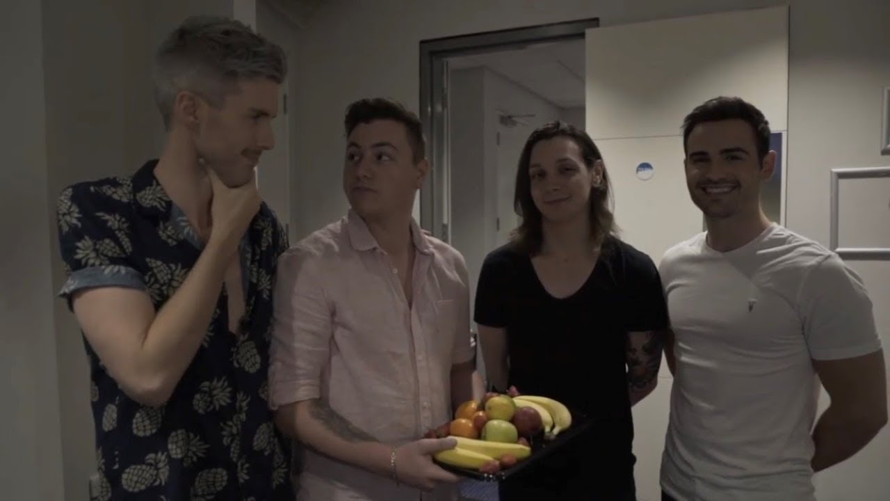 Collabro - Backstage at the O2 Arena (Barry Manilow UK Tour 2018)