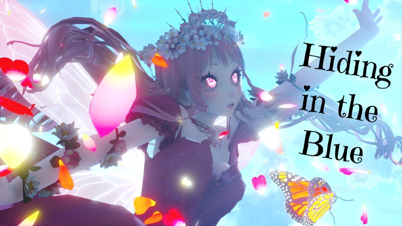 「MMD」Hiding In The Blue - RIELL, TheFatRat 「Oc Lore」
