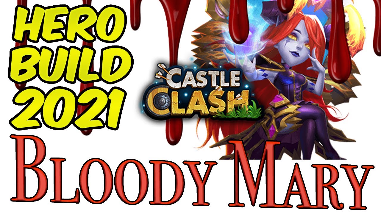 Hero Builds | Bloody Mary | Spike Shield | Guild Wars Base Destroyer Build | Castle Clash 2021