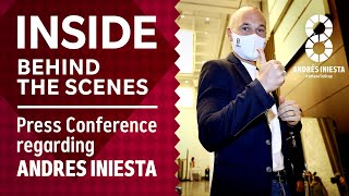 【INSIDE】アンドレス イニエスタ選手 記者会見｜Press Conference regarding Andres Iniesta