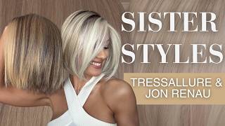 Euro Chic by TressAllure vs Dawn by Jon Renau | Sister Style Wig Comparison