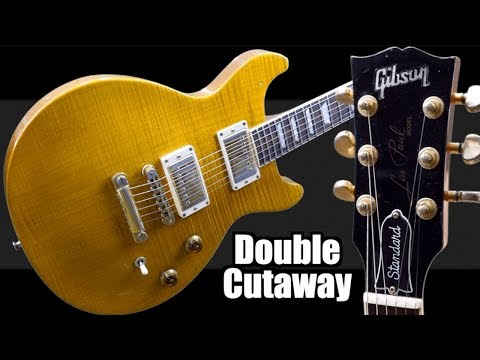 where-did-the-dc-lp-come-from?-|-1998-gibson-les-paul-doublecut-standard-trans-amber-|-review-+-demo