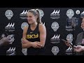 Training Camp Media Availability | Jacy Sheldon and Tyler Marsh