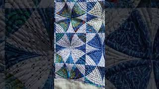 SeaminglySlawsonQuilts.  here's how the Chic Country quilt looks after quilting