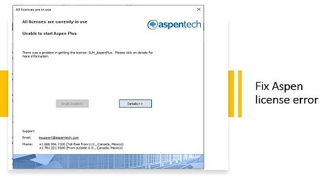 How to fix Aspen Plus & Apen Hysys license Error - All licenses are currently in use - Method 2