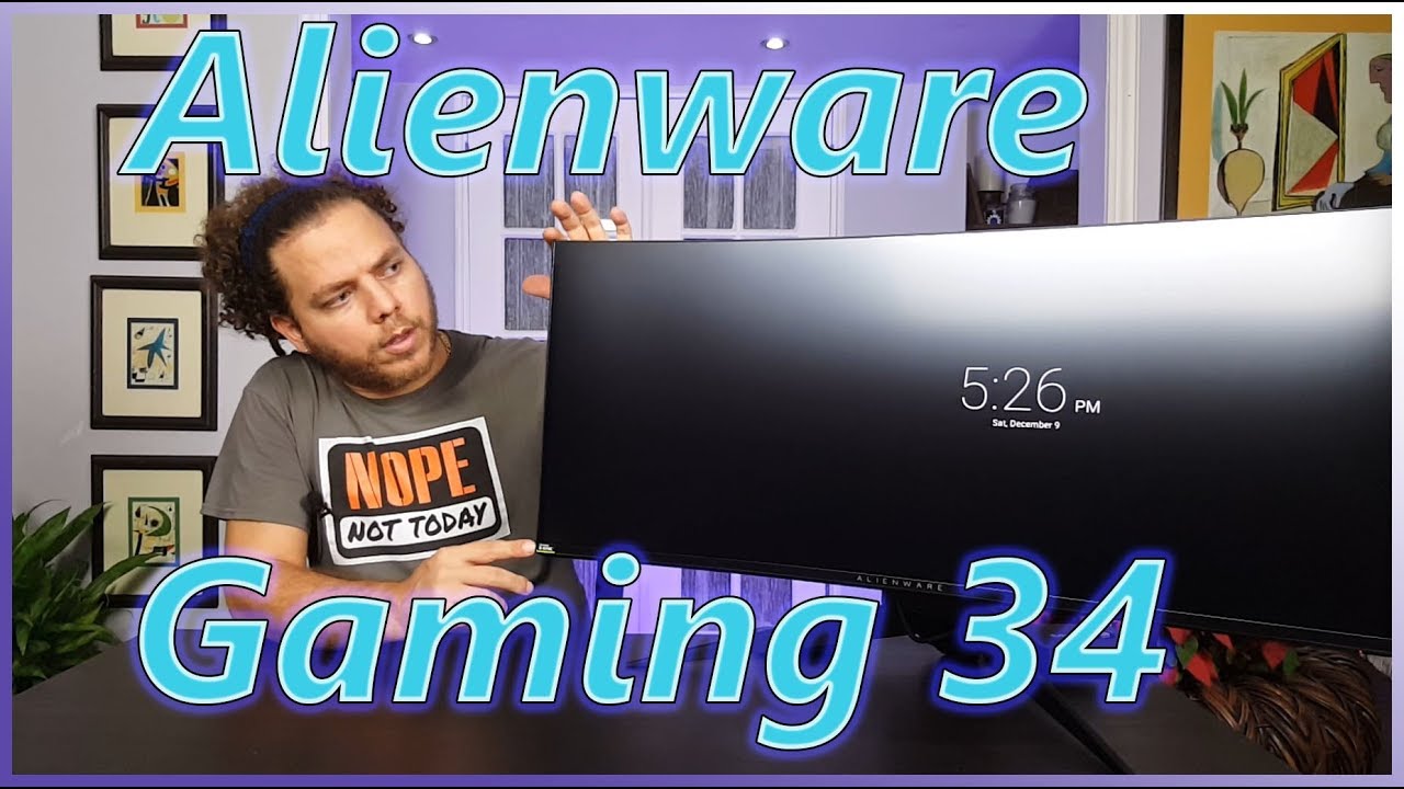 Alienware AW3418DW UltraWide Gaming Monitor el nuevo REY? - YouTube