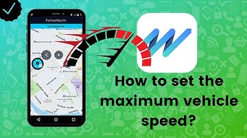 How to set the maximum vehicle speed in HERE WeGo?