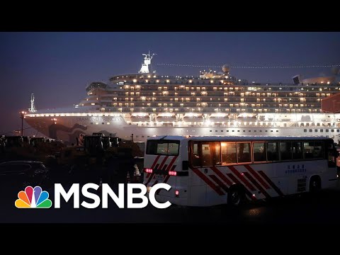 American Passengers Prepare To Evacuate From Cruise Ship In Japan | MSNBC
