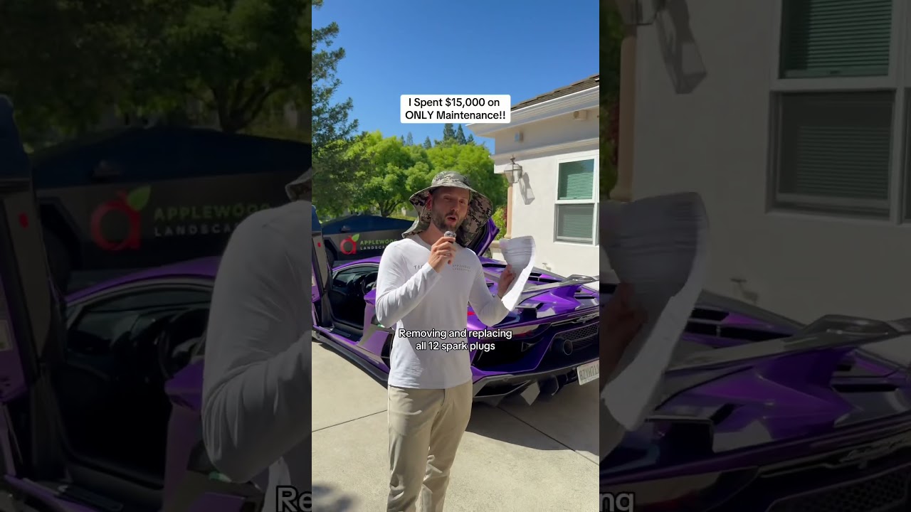 I Spent $15,000 on ONLY Maintenance for my Lambo! 