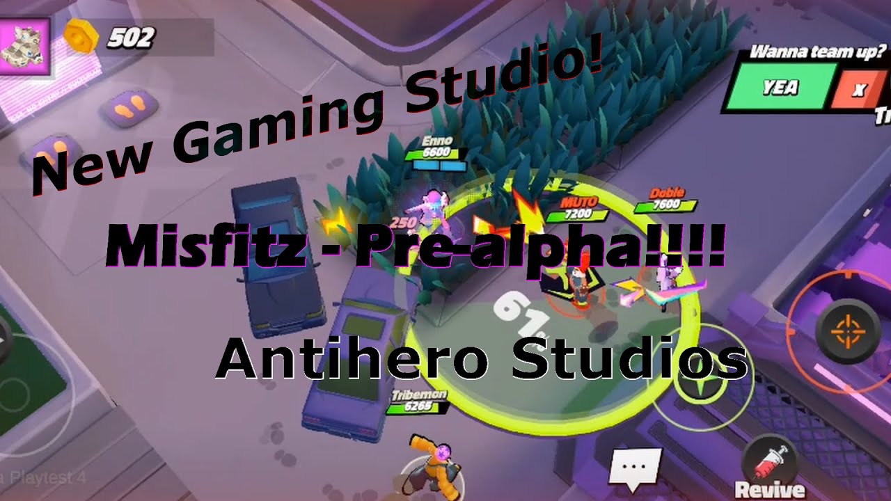 Checking out Misfitz by Antihero Studios! A game worth sharing!