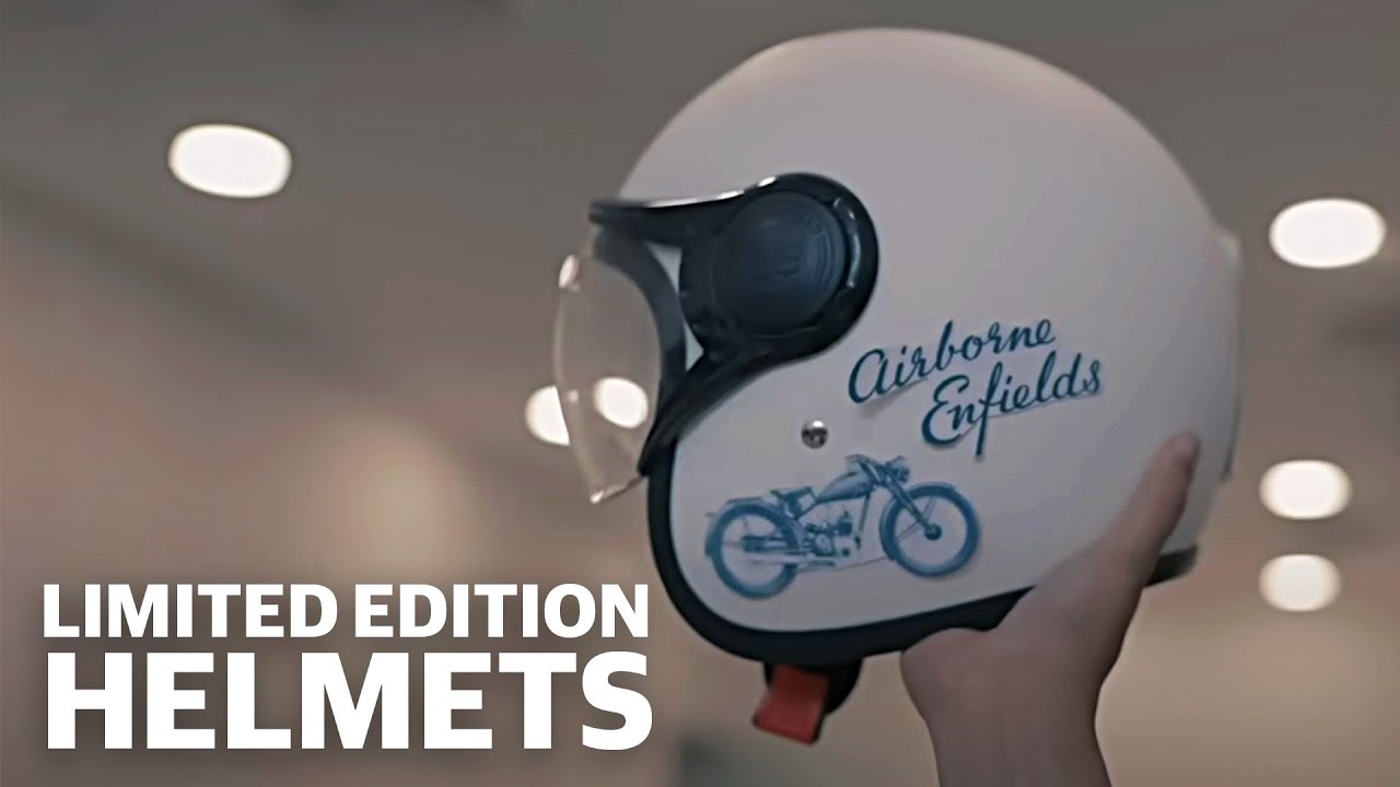 120 Years Limited Edition Helmets - YouTube