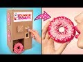 Como fazer uma máquina de venda automática de Dunkin' Donuts com papelão 🍩