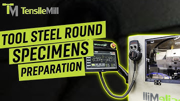 Preparing Tool Steel Round Tensile Specimens up to 50HRC - TensileTurn Industrial Upgrade Lathe