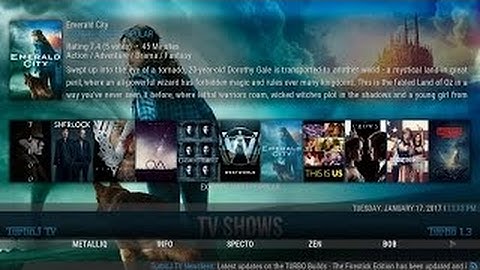 THE BEST NEW KODI BUILD JANUARY 2017 INSTALL TURBOJ TV WIZARD