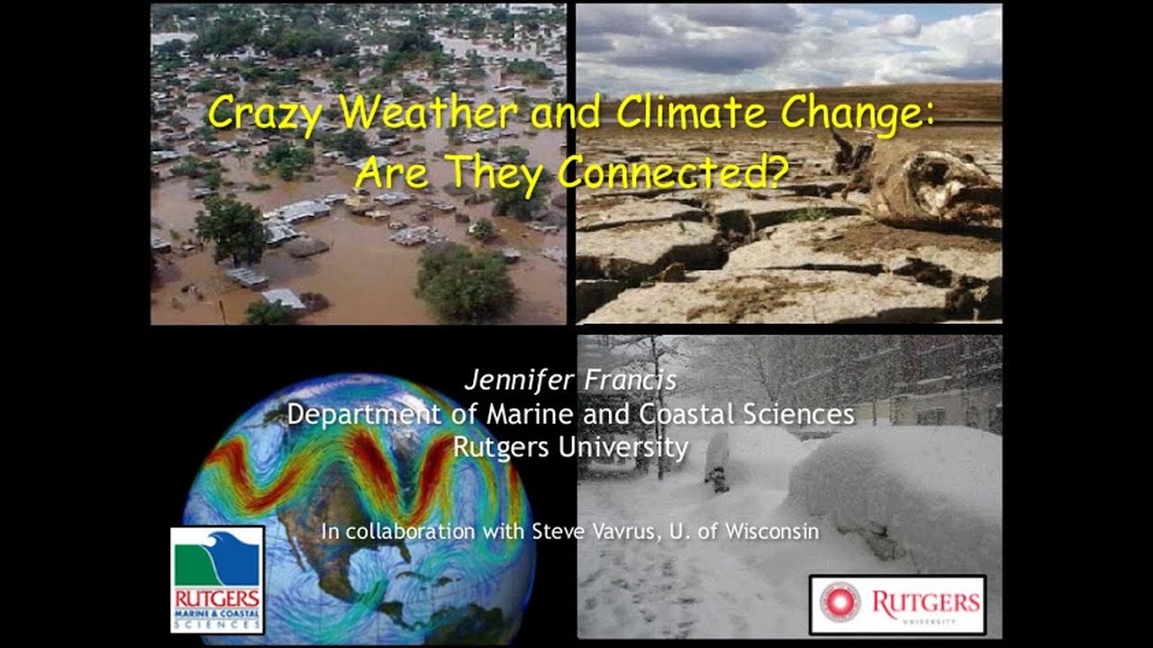ICLR Friday Forum: Are crazy weather and climate change connected? (March 6, 2015)