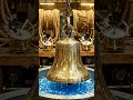 Brass ship's bell in chemical #rustremoval  #metalrestoration