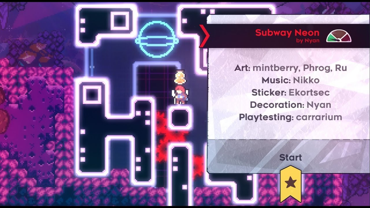 Celeste - Strawberry Jam [Expert] - Subway Neon [FC] Silver Berry