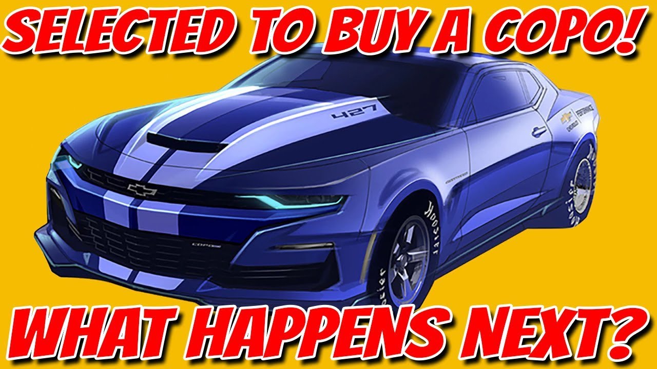 I was selected to buy a COPO Camaro!  Here's what it is like...