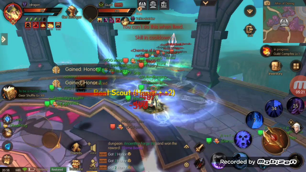 KING OF KINGS ( NECROMANCER ) PVP GAMEPLAY (ISLAND OF HEROES)