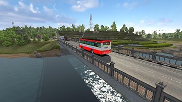 New Villege road map mod For Bussid V3.7.1 #bussid #bussidmod #skgamer