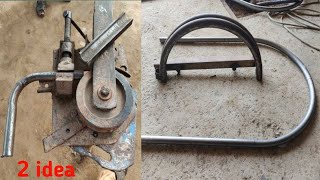 2 Simple and Easy Way Round Pipe Bending Ideas l how to pipe bending on bending machine