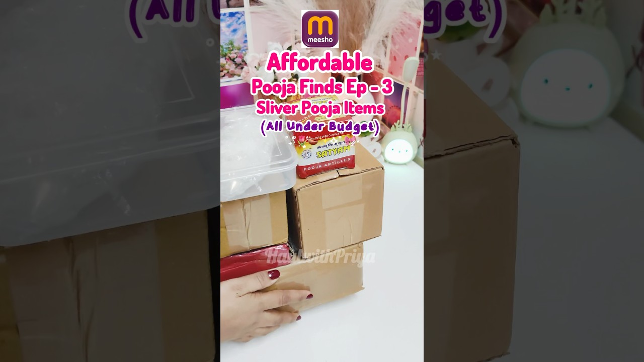 Meesho Affordable Pooja Finds Ep-3✨ 