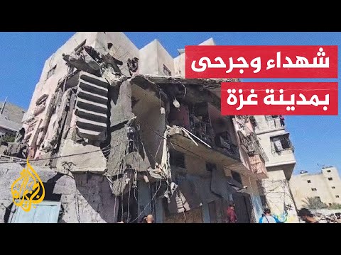 استشهاد 10 فلسطينيين بغارة إسرائيلية على منزلين في حي الزيتون بمدينة غزة