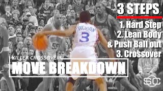 How to do a Killer Crossover like Allen Iverson...Basketball's most feared move