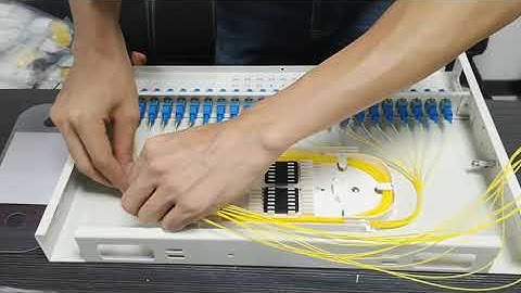 19 Inch 2u Rack Mount Fdf 48 Cores Fiber Optical Distribution Frame Fiber Optic Patch Panel