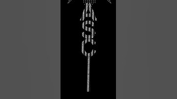 Genuary 2024 - Day 9: ASCII #generativeart #genuary2024 #p5js #genart #dailycoding #generative