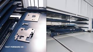 TRUMPF Laserschneiden: TruLaser Center 7030 Laser Vollautomat mit Lageranbindung