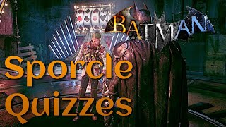 Batman: Arkham Sporcle Quizzes