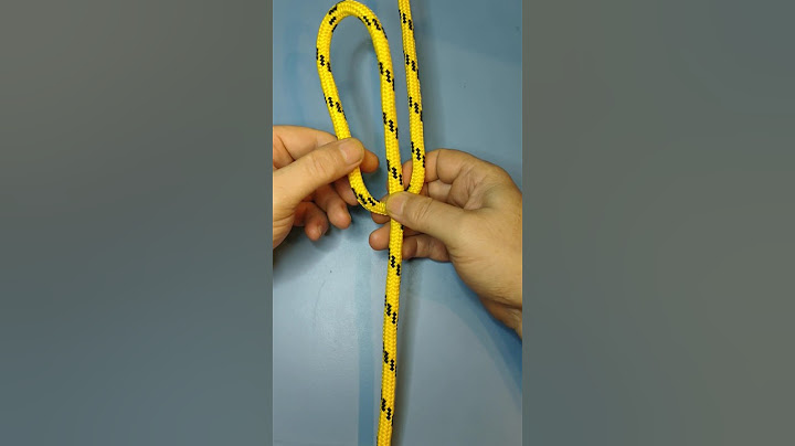 Super Umiejętności węzeł pętla liny #knot #węzły #rope #diy #survival