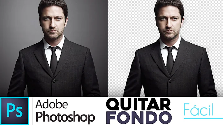 Photoshop CC | Quitar el fondo de una imagen | Tutorial en Español