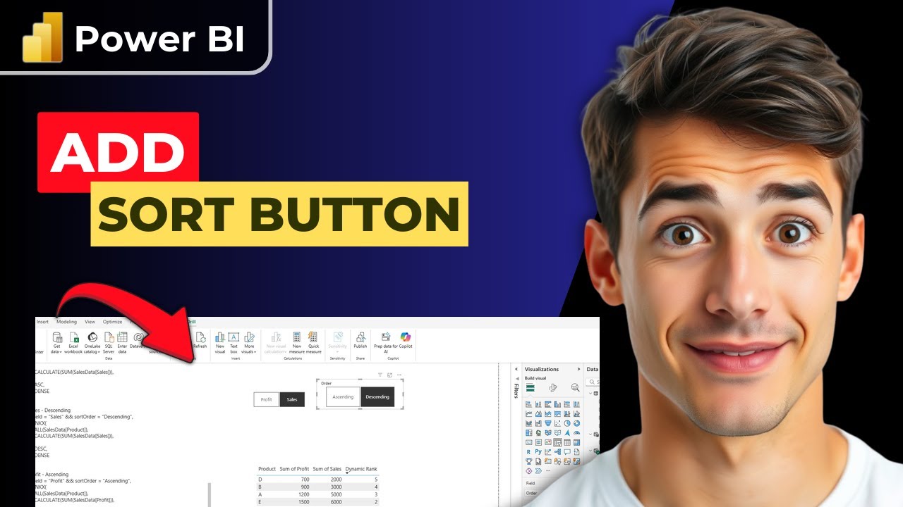 How To Add Sort Button In Power BI (Easiest Way) (2026 Guide) - YouTube