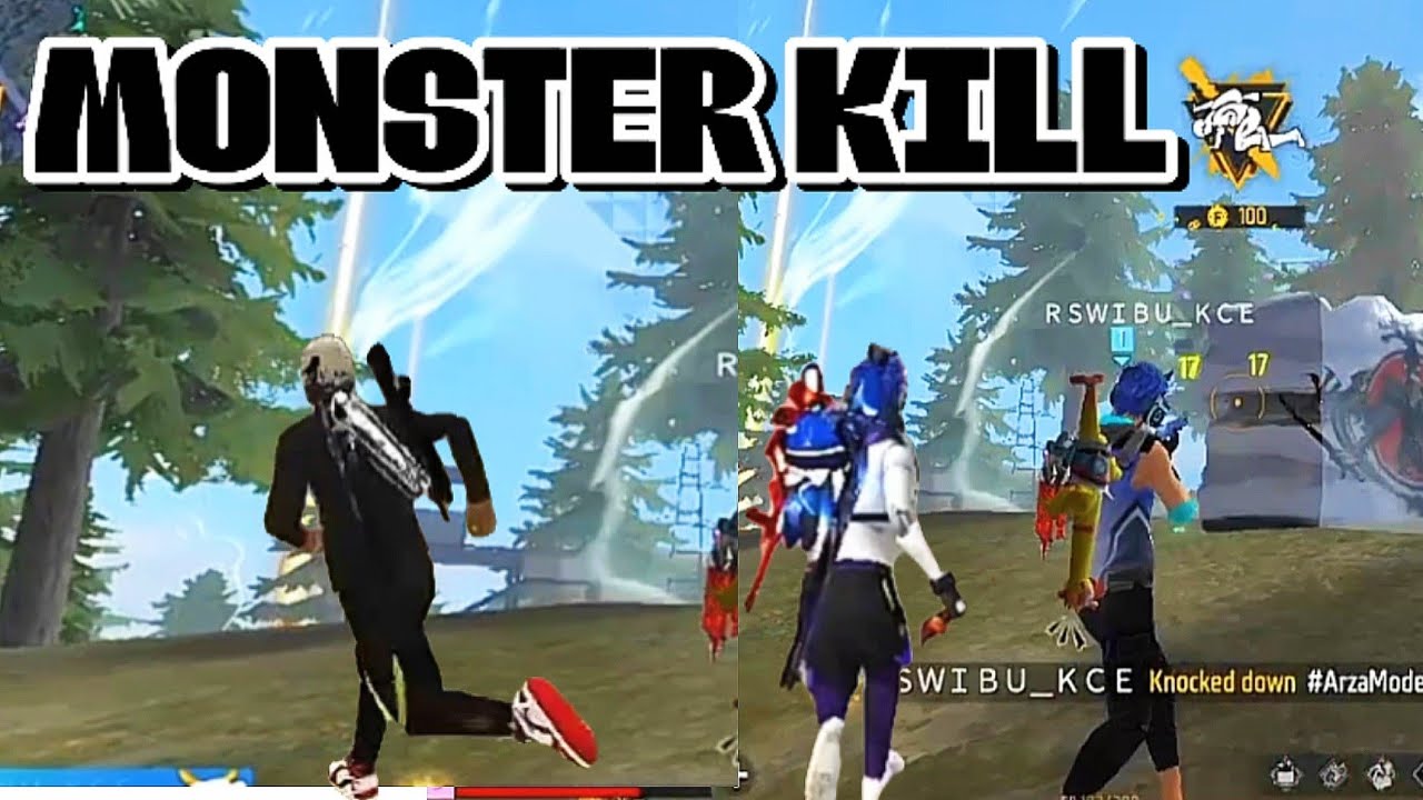 MONSTER KILL BAR BAR KNOK OUT 